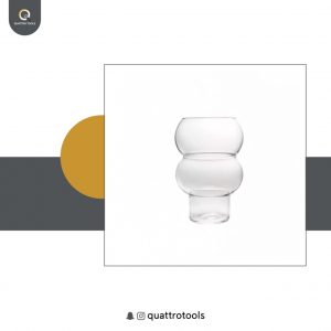 كوب زجاجي طبقات