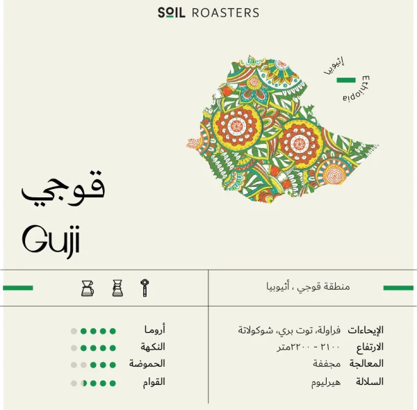 قوجي اثيوبي 125 جرام - محمصة سويل